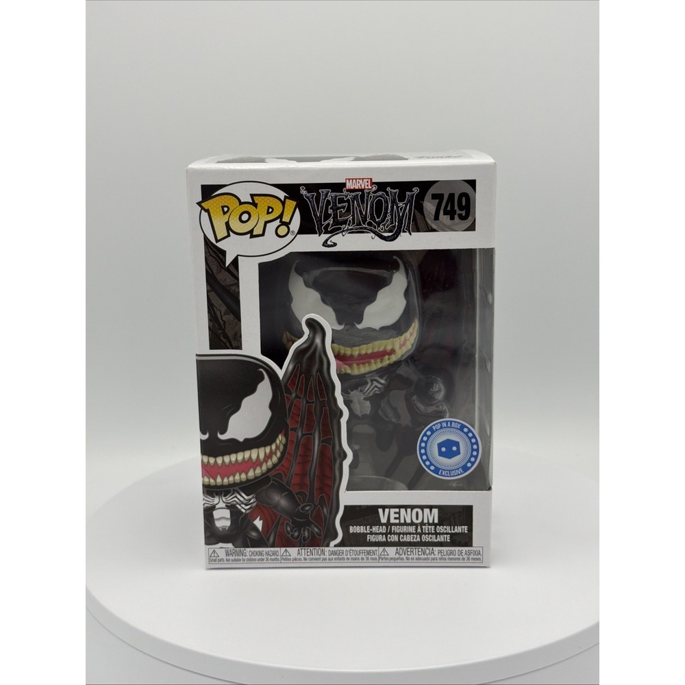 Funko Pop Marvel‎ Venom Winged 749 Pop In A Box Exclusive Bobble-Head